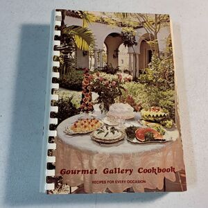 vintage Gourmet Gallery Cookbook Stuart Society St Petersburg Florida 1975